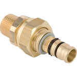 Racor de transición Geberit serie Mepla con rosca macho: CC499K, d=16mm, R=1/2″, G=3/4″